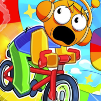 Sprunki And Obby Scooter Racing